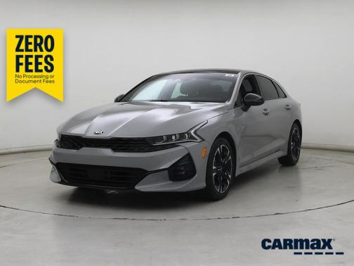 Gray 2021 Kia K5 GT-Line