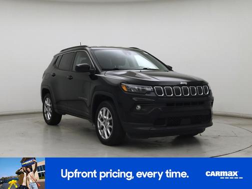 Black 2022 Jeep Compass Latitude Lux