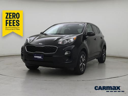 Black 2020 Kia Sportage LX