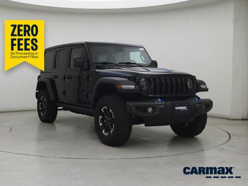 Black 2024 Jeep Wrangler 4xe Rubicon