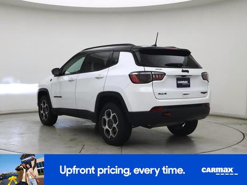 White 2022 Jeep Compass Trailhawk