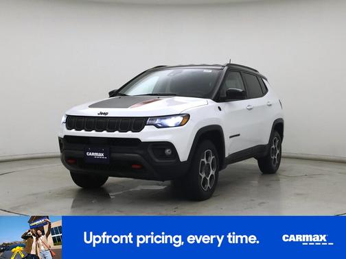 White 2022 Jeep Compass Trailhawk