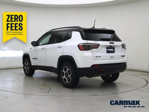 White 2022 Jeep Compass Trailhawk