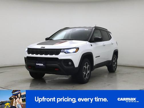 White 2022 Jeep Compass Trailhawk