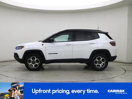 White 2022 Jeep Compass Trailhawk