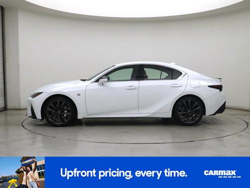 White 2022 Lexus IS 350 F-Sport
