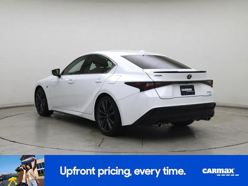 White 2022 Lexus IS 350 F-Sport