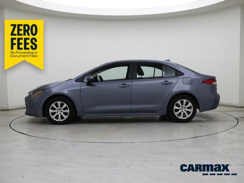 Blue 2022 Toyota Corolla LE
