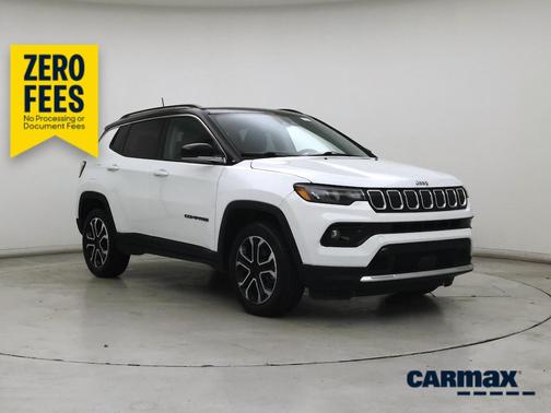 White 2022 Jeep Compass Trailhawk