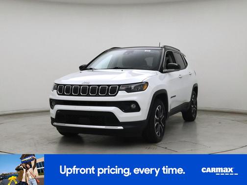 White 2022 Jeep Compass Trailhawk