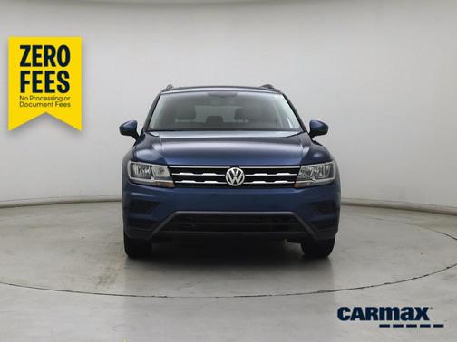 Blue 2019 Volkswagen Tiguan SE