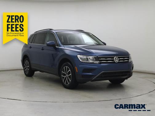 Blue 2019 Volkswagen Tiguan SE
