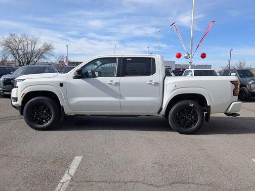 Glacier White 2026 Nissan Frontier SV