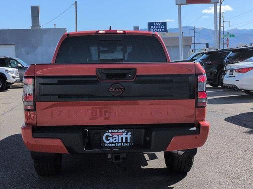 Afterburn Orange 2026 Nissan Frontier PRO-4X