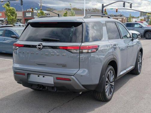 Boulder Gray Pearl 2026 Nissan Pathfinder Platinum