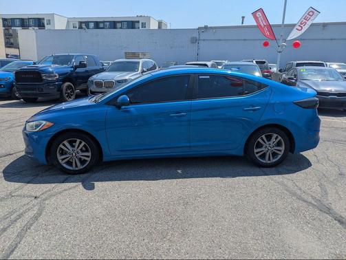 Electric Blue 2017 Hyundai ELANTRA SE