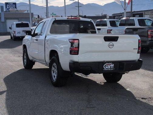 Glacier White 2026 Nissan Frontier S