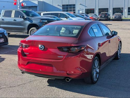 Soul Red Crystal Metallic 2019 Mazda Mazda3 FWD w/Select Package