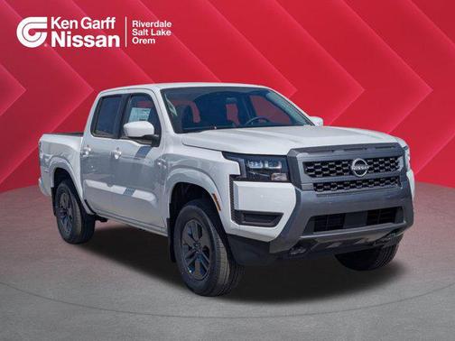Glacier White 2026 Nissan Frontier SV