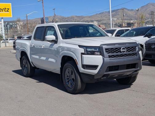 Glacier White 2026 Nissan Frontier SV
