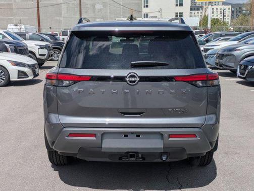 Gun Metallic 2026 Nissan Pathfinder Platinum