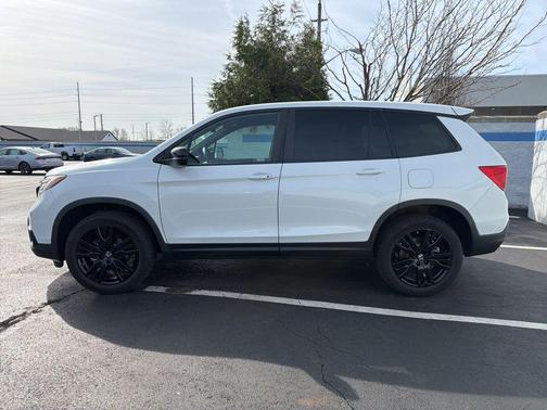 Platinum White 2021 Honda Passport Sport