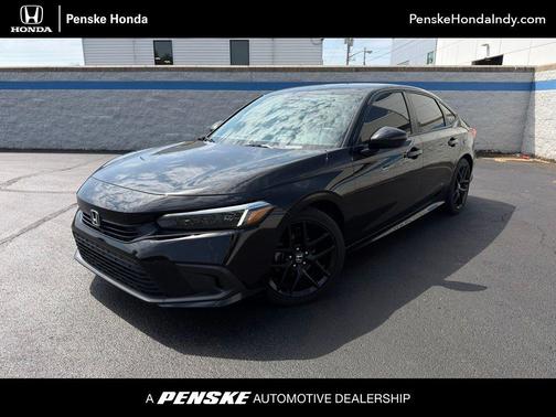 Crystal Black Pearl 2023 Honda Civic Sport
