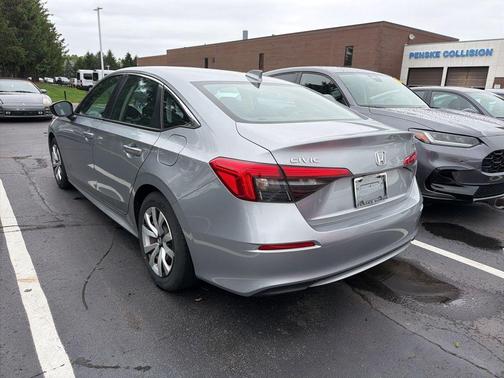 Silver Metallic 2023 Honda Civic LX