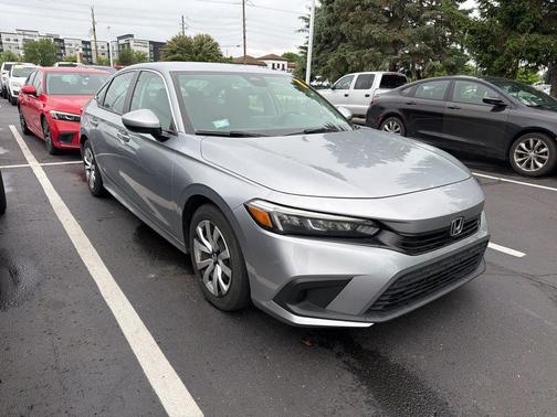 Silver Metallic 2023 Honda Civic LX