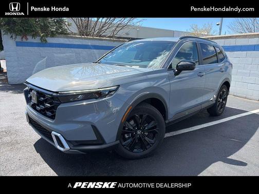 Gray 2024 Honda CR-V Hybrid Sport Touring