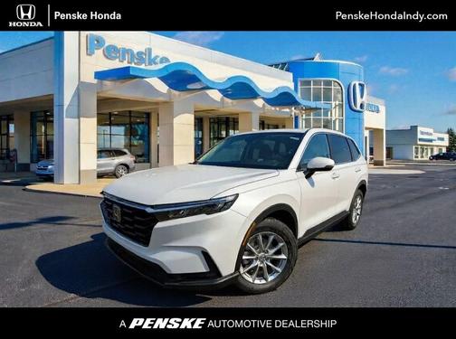 Platinum White 2026 Honda CR-V EX