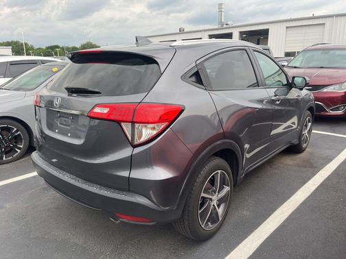 Gray 2021 Honda HR-V EX