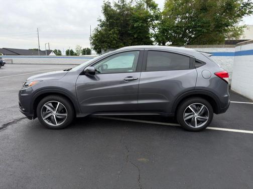 Gray 2021 Honda HR-V EX