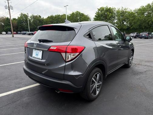 Gray 2021 Honda HR-V EX