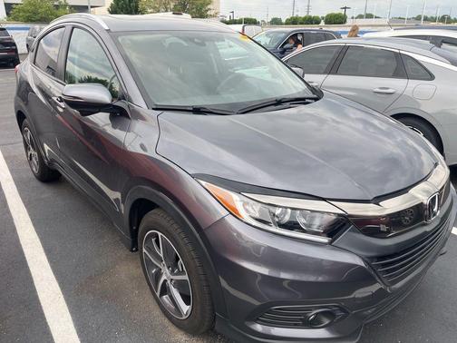Gray 2021 Honda HR-V EX