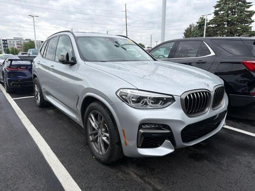 Glacier Silver Metallic 2021 BMW X3 M40i