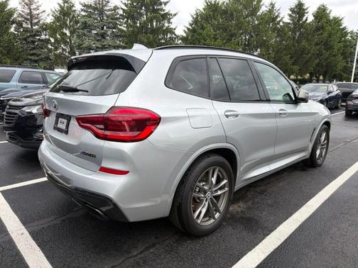 Glacier Silver Metallic 2021 BMW X3 M40i