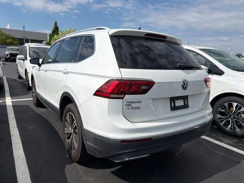 Pure White 2019 Volkswagen Tiguan 2.0T SEL