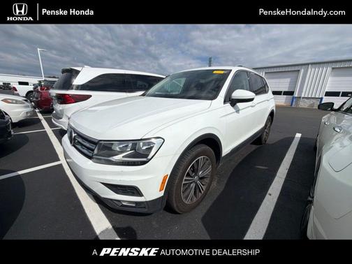 Pure White 2019 Volkswagen Tiguan 2.0T SEL