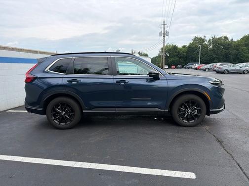 Blue Metallic 2024 Honda CR-V Hybrid Sport-L
