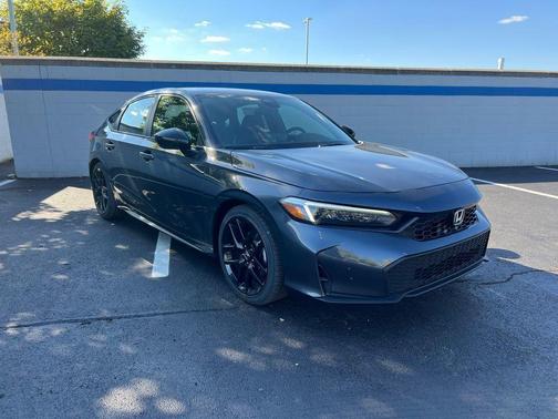 Meteorite Gray Metallic 2026 Honda Civic Sport