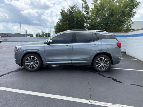 Steel Metallic 2018 GMC Terrain Denali