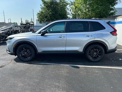 Solar Silver Metallic 2026 Honda CR-V Hybrid Sport-L