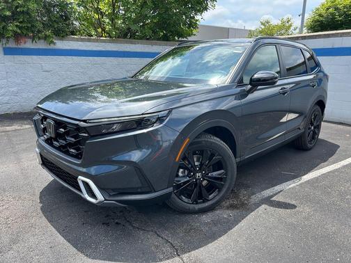 Meteorite Gray Metallic 2026 Honda CR-V Hybrid Sport Touring