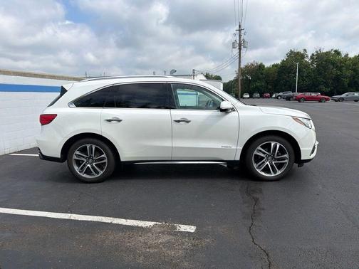 Diamond White Pearl 2018 Acura MDX 3.5L w/Advance Package
