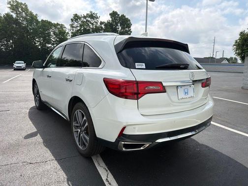 Diamond White Pearl 2018 Acura MDX 3.5L w/Advance Package
