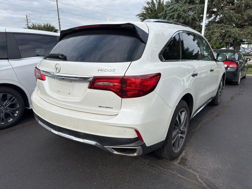 Diamond White Pearl 2018 Acura MDX 3.5L w/Advance Package