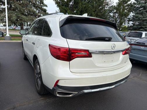 Diamond White Pearl 2018 Acura MDX 3.5L w/Advance Package
