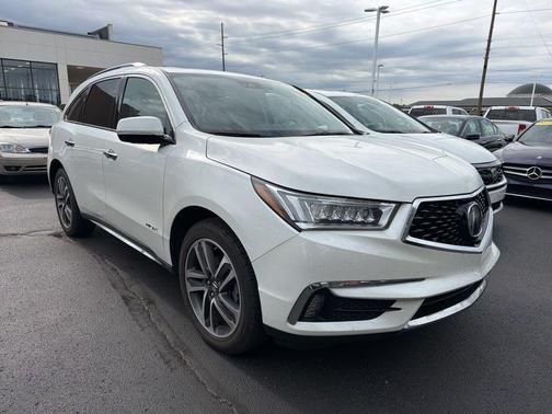 Diamond White Pearl 2018 Acura MDX 3.5L w/Advance Package