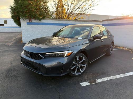 Meteorite Gray Metallic 2026 Honda Civic Hybrid Sport Touring